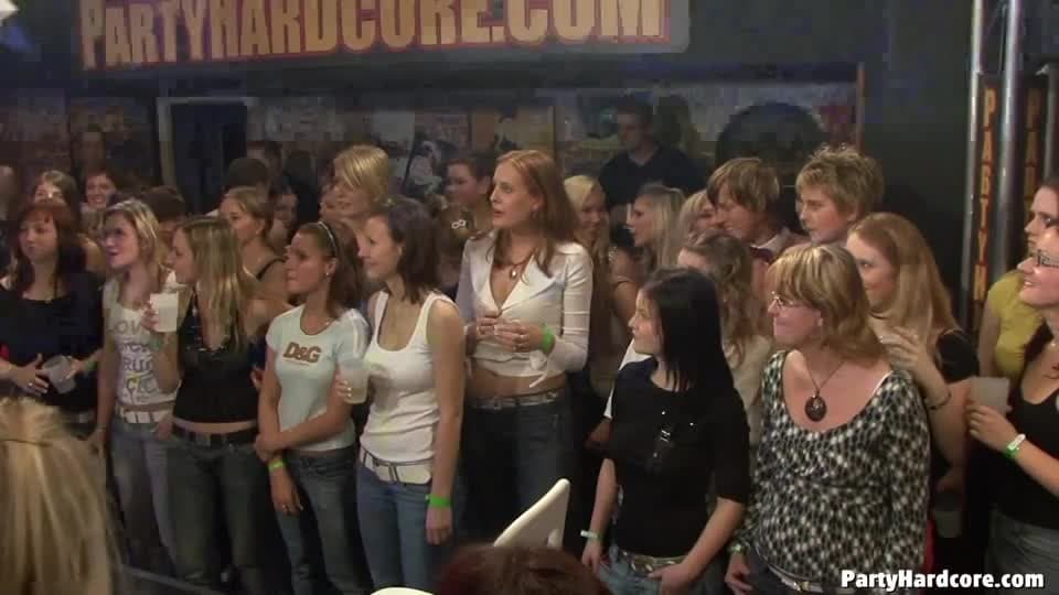 Sluts fucking in a night club