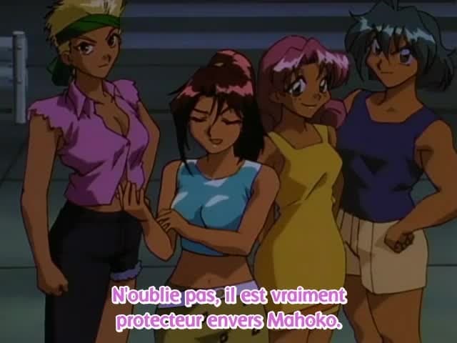 The romance is present in a hentai scene