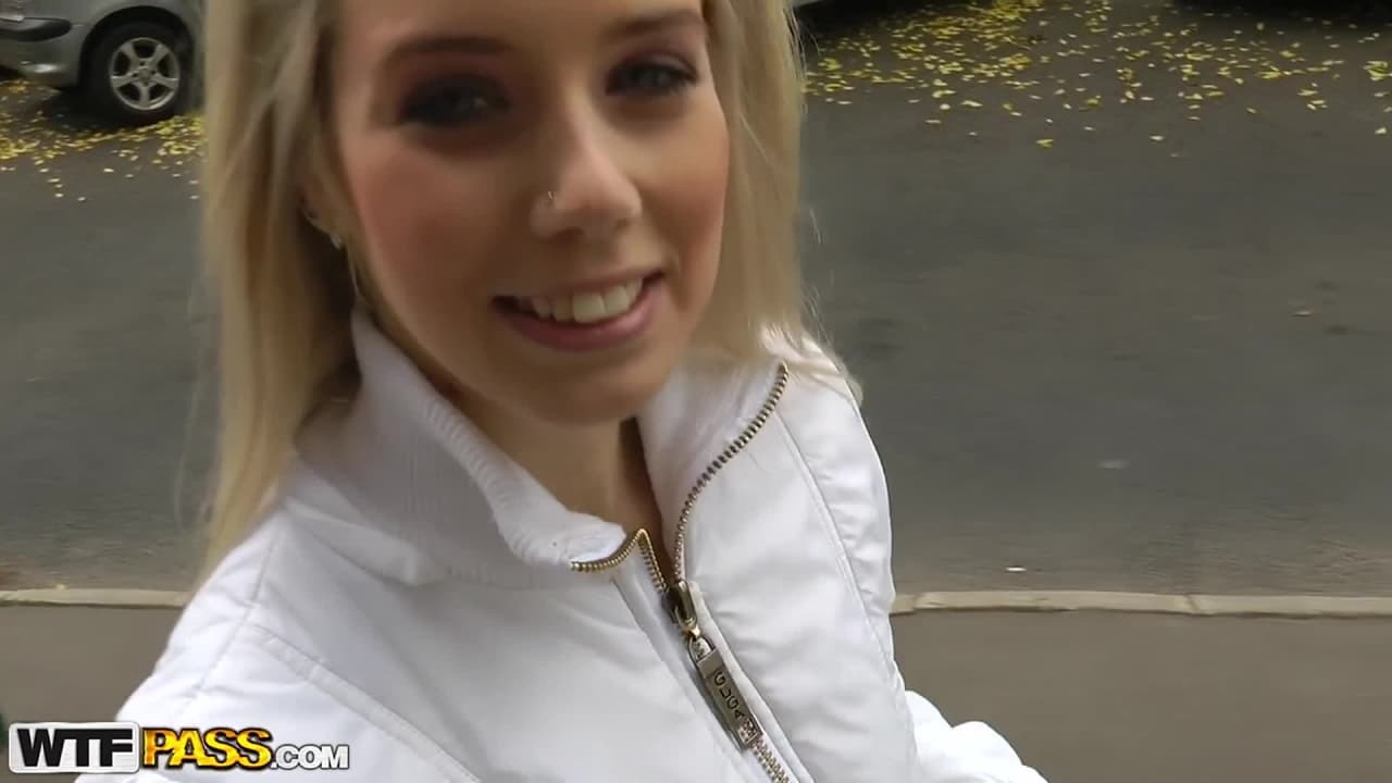 Nesty is a blonde who wants some cum!