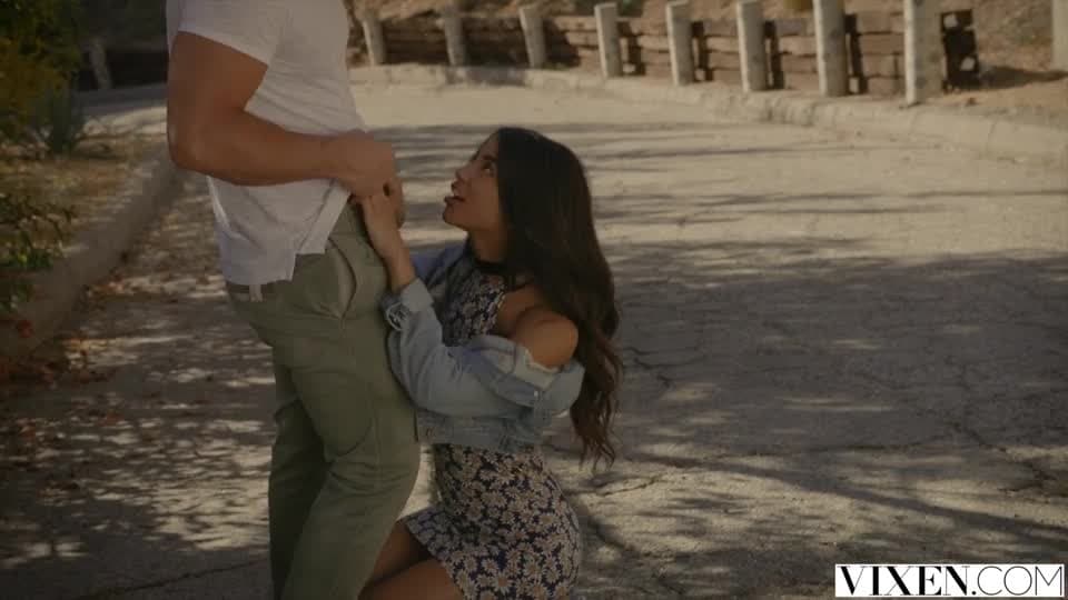 This guy just wants to make her pussy drip