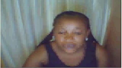 This black woman enjoys being on cam