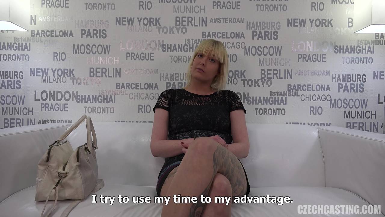 Eager for BDSM during her porn casting