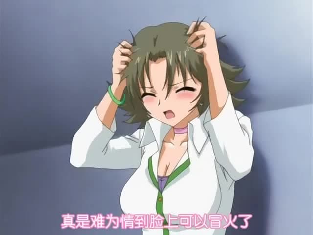 A very young couple fucks in this hentai