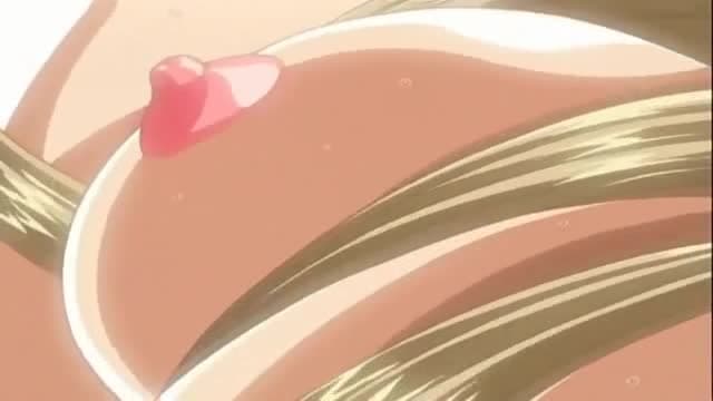 A young cumslut hentai girl gets covered!