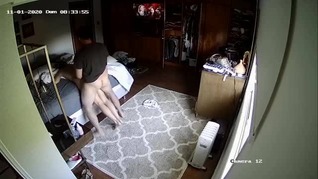 He comes in and wants to fill her cunt