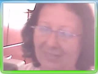 A grandma who gets naked on webcam