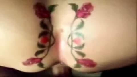 This woman has her tattooed ass fucked